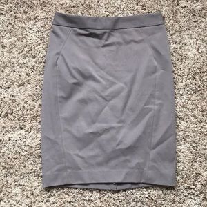 Loft greige pencil skirt NWOT